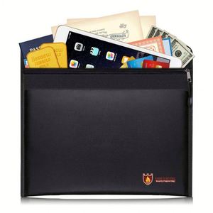 CUSTOM High Quality Fire and Water Resistant Office <b>Document</b> <b>Bag</b> for Business and File Collection - Product Image 4
