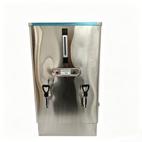 Chauffe-eau électrique mécanique à double robinet en acier inoxydable 70L/H pour usage hôtelier