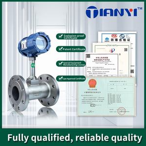 Misuratore di Flusso a Vortice DN15-1600 per Vapore e Aria, Sensore con Display Digitale RS485, Batteria, Flussometro a Vortice Flangiato - Product Image 4