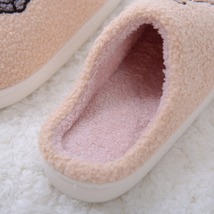 <span class=keywords><strong>Pantofole</strong></span> Personalizzate da Donna per Casa, Morbide e Pelose, Invernali, alla Moda, con Ricamo di Animali Cani e Gatti - Product Image 6
