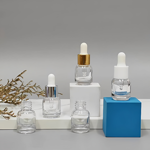 Flacon compte-gouttes de luxe en verre de 5 ml pour échantillons de sérum et d'huile <span class=keywords><strong>capillaire</strong></span> avec pipette – Vente en gros - Product Image 4