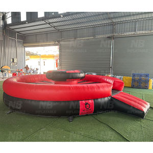 Juego Inflable de Desafío de Equilibrio - Juego Interactivo Meltdown Wipeout para Parques de Diversiones y Eventos - Product Image 5