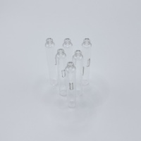 Vente en gros de flacons cartouche en verre Banana Brand 4ml, stériles, avec couvercle en aluminium, emballage durable et écologique, assortis