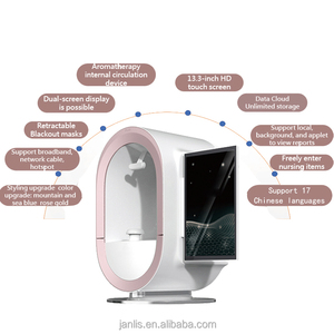 Sistema Analizador de Piel Facial con IA, Escáner HD, Máquina de Análisis 3D, Dispositivo Portátil de Detección Facial Inteligente, Lámpara de Wood, Espejo Mágico - Product Image 6
