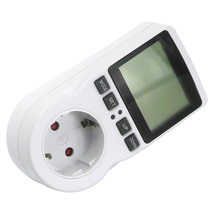 Minco nhiệt LCD hiển thị 16A 220V kỹ thuật số phòng Nhiệt EU cắm trong nhiệt EU ổ cắm cho sàn điện hệ thống sưởi ấm - Product Image 4