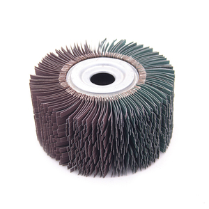 Roue à lamelles abrasive P400 de 150*75mm pour le polissage du bois et du métal - Product Image 4