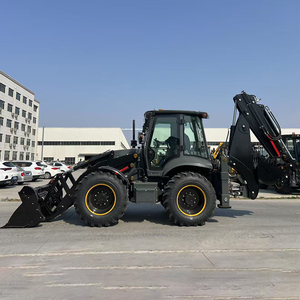 TW388H Siap Kirim ke Seluruh Dunia, Backhoe <span class=keywords><strong>Loader</strong></span> 4x4 Diesel, Backhoe yang Dapat Ditarik, Mini Traktor untuk Pertanian - Product Image 3