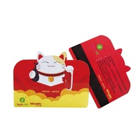 Tarjeta Magnética de PVC Personalizada con Forma Irregular, Impresa para Negocios, Garantía VIP, con Grabado en Relieve, Código de Barras Variable y Números de Código QR