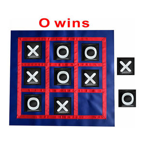 Gioco Gigante Tris da Esterno, Tris Portatile con Sacchetti di Fagioli, Grande Gioco da Giardino per Esterni, Gioco per Feste e Carnevali - Product Image 3