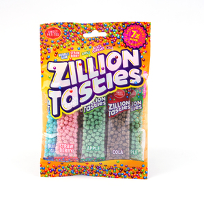 Atacado Vegan Halal Frutas Bolas <span class=keywords><strong>Gummy</strong></span> Embalado Sour Caramelos Doces Custom Exotic Snacks Sucreries Doce Mastigar Frutas Açúcar - Product Image 1