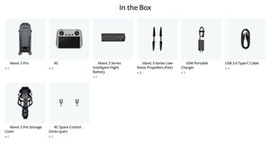 Dron Mavic 3 Pro (Rc) Nuevo y Original, Cámara 4K, Dron Comercial de Largo Alcance Profesional - Product Image 2