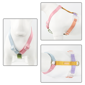 Nieuwe Aankomst Luxe Huisdieren Accessoires Premium Aangepaste Logo Fabrikanten Groothandel Geen Trekband Hond Riem Harnas Set - Product Image 4