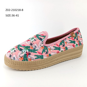 Trực tiếp nhà máy sản xuất của phụ nữ giản dị Giày tùy chỉnh thiết kế thoáng khí tiêm khiêu vũ Giày vải cho phụ nữ - Product Image 3