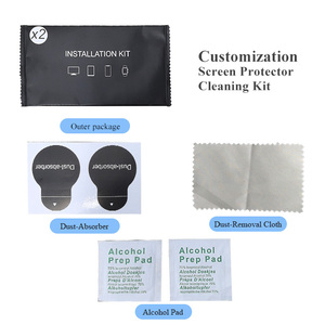 Kit <span class=keywords><strong>de</strong></span> Toallitas <span class=keywords><strong>de</strong></span> Limpieza para <span class=keywords><strong>Teléfono</strong></span> Ecológicas <span class=keywords><strong>de</strong></span> Color Negro para la Instalación <span class=keywords><strong>de</strong></span> Protectores <span class=keywords><strong>de</strong></span> Pantalla - Elementos Esenciales para la Limpieza <span class=keywords><strong>de</strong></span> Teléfonos Celulares - Product Image 2