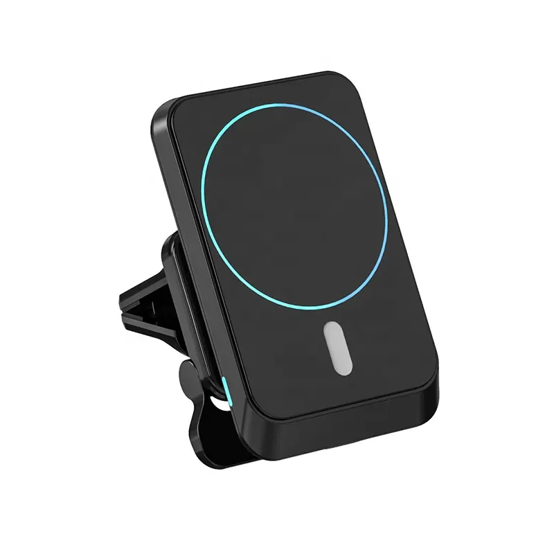 Qi Cordless Flexible Audi PD QC3.0 Fast Fast Wirless Mounted Smart Cell Phone Magnetic Wireless Charger Car Holder for Magsafe