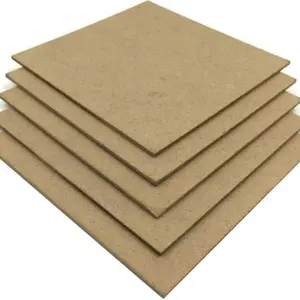 Mdf liso laminado MDF tablero de fibra de densidad media 3mm 5mm 9mm 12mm 15mm 18mm tablero de MDF crudo