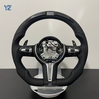 Volant en cuir YZ M Sports pour BMW M3 M4 M5 M6 X1 X3 X4 X5 E70 E71 E90 E91 F10 F15 F20 F22 F25 F30 F31 F32 F36 F80 F81