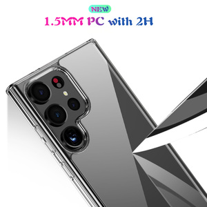 Ốp Cho <span class=keywords><strong>Samsung</strong></span> S23 Ultra Ốp Điện Thoại Trong Suốt <span class=keywords><strong>TPU</strong></span> Mềm Mỏng Đơn Giản Cho <span class=keywords><strong>Samsung</strong></span> Galaxy S22 Plus S21 S20 A53 A73 Ốp Acrylic Pc - Product Image 2