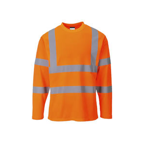 เสื้อยืดแขนยาวป้องกันไฟฟ้าสถิตย์ ESD ปลอดภัย สะท้อนแสง กันน้ำ ระบายอากาศ สำหรับงานประกอบอิเล็กทรอนิกส์ ใยนำไฟฟ้า ต่อลงดิน - Product Image 1