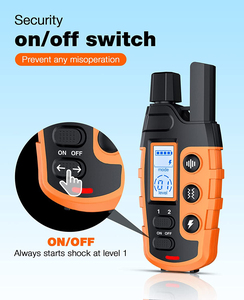 Fernbedienung für Hundetraining, IP67 wasserdicht, 3 Modi (Piepton/Vibration/Stromschlag) und 99 Stufen für kleine/mittelgroße/große Hunde - Product Image 3