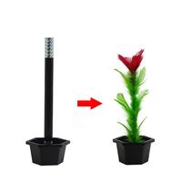 Oferta Especial: Juego de Magia Clásico de Trucos de Magia de Cerca, Varita Mágica con Flor que Aparece, Accesorio de Magia, Set de Broma para Fiestas Infantiles, Venta al por Mayor
