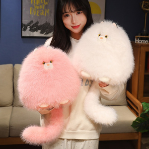 Almohada <span class=keywords><strong>de</strong></span> Peluche <span class=keywords><strong>de</strong></span> Gato, Almohada <span class=keywords><strong>de</strong></span> Felpa <span class=keywords><strong>de</strong></span> Pelo Largo para <span class=keywords><strong>Dormir</strong></span>, Regalo Reconfortante <span class=keywords><strong>de</strong></span> Gato al por Mayor - Product Image 1