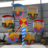 Grande Roue Miniature Populaire pour Enfants de 5 à 10 Ans – Manège Extérieur pour Centres de Divertissement Familial et Parcs à Thème
