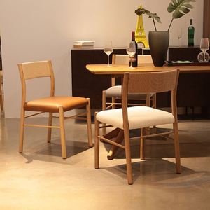 Paper Sting Woven Back Chair Chaises de salle à manger en bois de frêne Cafe <span class=keywords><strong>Restaurant</strong></span> - Product Image 1