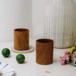 Mug en bois naturel, fait à la main, écologique, tasse à thé, vaisselle durable et biologique, parfait pour un usage quotidien et un cadeau spécial - Product Image 3