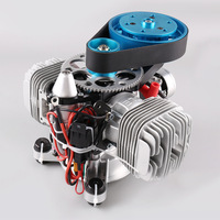 Nouveau modèle DLE200, moteur à essence pour paramoteur, bicylindre, deux temps, refroidissement par air, démarrage électrique, cylindrée 200 cm³