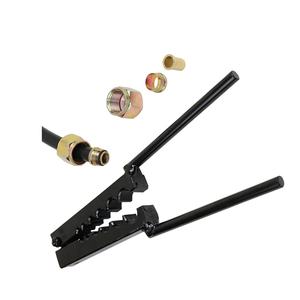 Kit de montage à compression en laiton de 7 pièces embouts de tuyau de frein <span class=keywords><strong>hydraulique</strong></span> et connecteurs d'<span class=keywords><strong>olive</strong></span> pour la réparation automatique/camion - Product Image 2