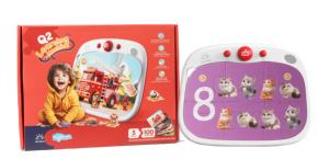 Máquina <span class=keywords><strong>de</strong></span> Aprendizaje Interactiva con Juegos Inteligentes, Tablero <span class=keywords><strong>de</strong></span> Actividades, Tarjetas <span class=keywords><strong>de</strong></span> Lectura Táctil y Juguetes Educativos Tempranos - Product Image 2