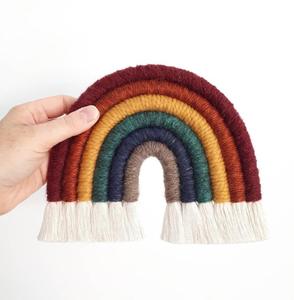 Tapiz de Macramé Arcoíris de Primera Calidad - Product Image 1