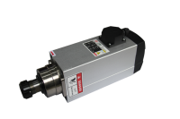 Moteur de broche CNC Changsheng GDZ 6 kW 18 000 tr/min carré, refroidi par air, haute vitesse, pour machine de fraisage du bois
