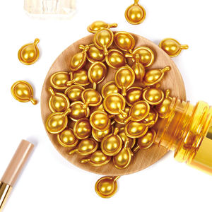 50 adet Mini taşınabilir altın özelleştirilmiş lüks avokado yağı saç tamir kapsül derin besler bitki özü organik Vitamin saç yağı - Product Image 1