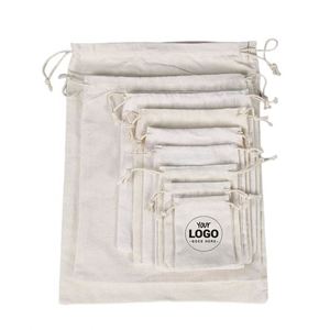 <b>Personalised</b> Wholesale <b>Gift</b> Cotton <b>Bag</b> Designer <b>Bags</b> Custom Logo <b>Gift</b> Pouches with Your Own Text Perfect for Weddings Birthdays - Product Image 2