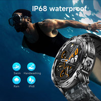 Montre connectée GPS AK102 2026 avec appels Bluetooth, suivi de santé, rappels de messages, grande autonomie, pour hommes, sports de plein air, bracelet en silicone à fixation magnétique