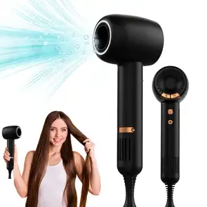 Sèche-cheveux ionique négatif 1600W à moteur BLDC sans balais haute vitesse avec 3 niveaux de vitesse, séchoir à main pour cheveux – Grande Vente - Product Image 1