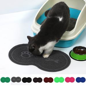 Tapete de PVC <span class=keywords><strong>para</strong></span> <span class=keywords><strong>Gatos</strong></span>, Diseño Ovalado, Antiarena, Evita que la Arena se Escaquele, Antiadherente, Protege las Patas - Product Image 3