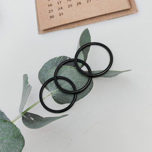 Accesorios de Metal Personalizados para Ropa Interior y Trajes de Baño, Anillo Metálico para Sujetador con Recubrimiento de Nailon, Accesorios para Sujetador, Hebilla para Ropa Interior - Product Image 1