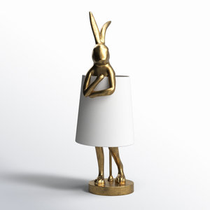 Lampe décorative moderne en résine en forme de <span class=keywords><strong>lapin</strong></span>, de haute qualité, durable, à brancher, <span class=keywords><strong>pour</strong></span> chambre et bureau – Meilleure vente du fabricant - Product Image 1