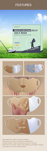 Mascarilla Facial de <span class=keywords><strong>Gel</strong></span> Hidratante y Reafirmante con Forma de Pelota de Golf, Fabricada en Fábrica, para el Cuidado de la Piel Deportiva - Product Image 2