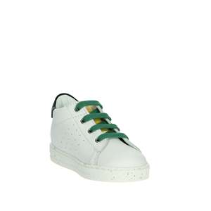 Sneakers per Bambini Falcotto Bianche e Verdi con Design a Stella 497 Taglia 26 Scarpe Trendy in Tela - Product Image 5