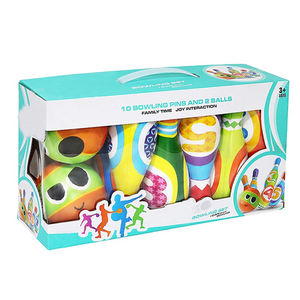 Jeux d'intérieur pour enfants, en <span class=keywords><strong>mousse</strong></span>, peluche douce, 7.5 pouces, mini boules avec bol, style décontracté, vente en gros - Product Image 1