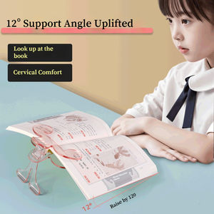 透明プラスチック製ブッククリップノートカバーポータブル再使用可能反回転固定読書本クロスボーダー家庭雑貨 - Product Image 5