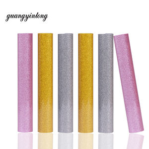 गुआंग्यन्तुंग बेहतर गुणवत्ता वाले pu ग्रेure मुद्रित कटिंग पैटर्न हीट ट्रांसफर विनाइल फिल्म शीट टेक्सटाइल ग्लिटर उच्च गुणवत्ता - Product Image 1