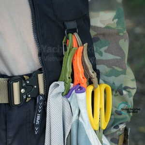 ยาชวนซินพวงกุญแจพลาสติกสีส้มอเนกประสงค์ 10.9 ซม. เครื่องมือเอาตัวรอดกลางแจ้ง - Product Image 4