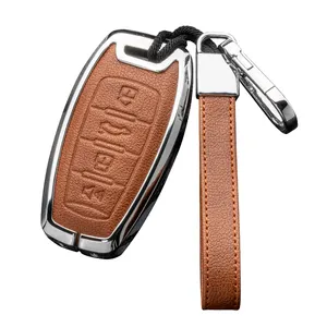 New arrive for HAVAL JOLION H9 H6 all-inclusive 3 button 4 button black silver brown metal car remote key fob case cover