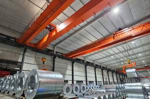 Bobine d'acier galvanisé prélaqué, calibre 26/28, revêtement DX51D Z30-Z40, découpe, soudage, marque <span class=keywords><strong>Essar</strong></span> - Product Image 5