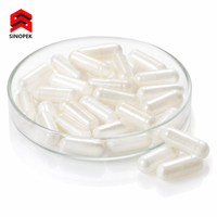 Capsules vides en pullulan rouge vif brillant, couleur profonde et vibrante, pour une forte reconnaissance de marque, impression de logo personnalisée, GMP
